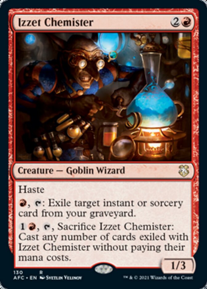 Izzet Chemister [Dungeons & Dragons: Adventures in the Forgotten Realms Commander] | Sanctuary Gaming