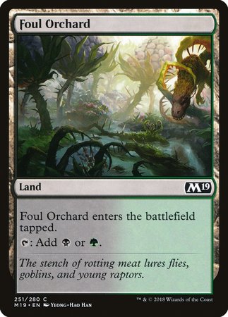 Foul Orchard [Core Set 2019] | Sanctuary Gaming