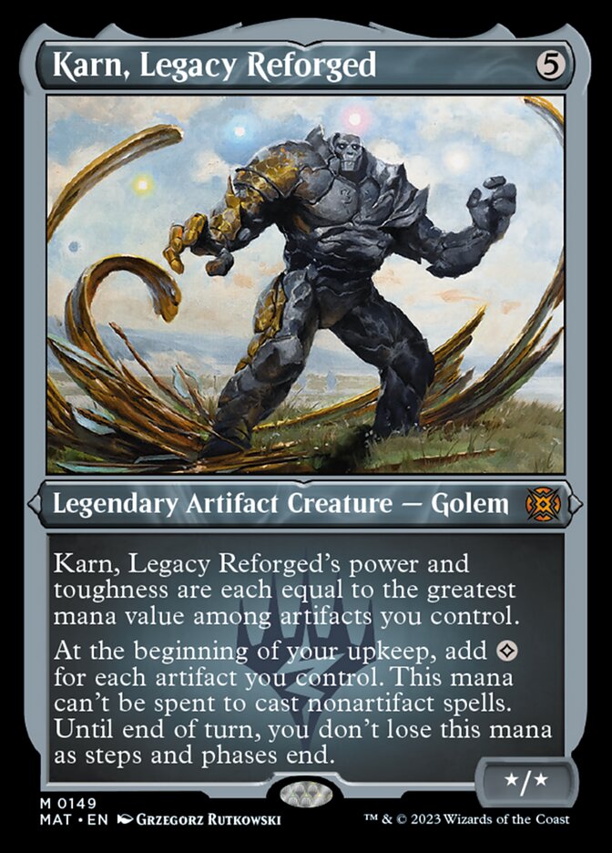 Karn, Legacy Reforged (Foil Etched) [March of the Machine: The Aftermath] | Sanctuary Gaming