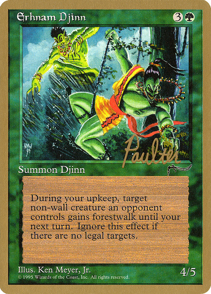 Erhnam Djinn (Preston Poulter) [Pro Tour Collector Set] | Sanctuary Gaming