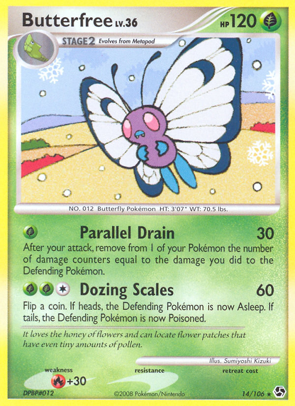 Butterfree (14/106) [Diamond & Pearl: Great Encounters] | Sanctuary Gaming
