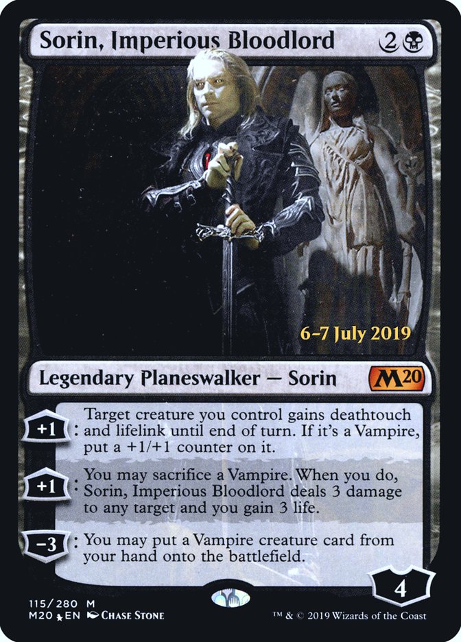 Sorin, Imperious Bloodlord  [Core Set 2020 Prerelease Promos] | Sanctuary Gaming