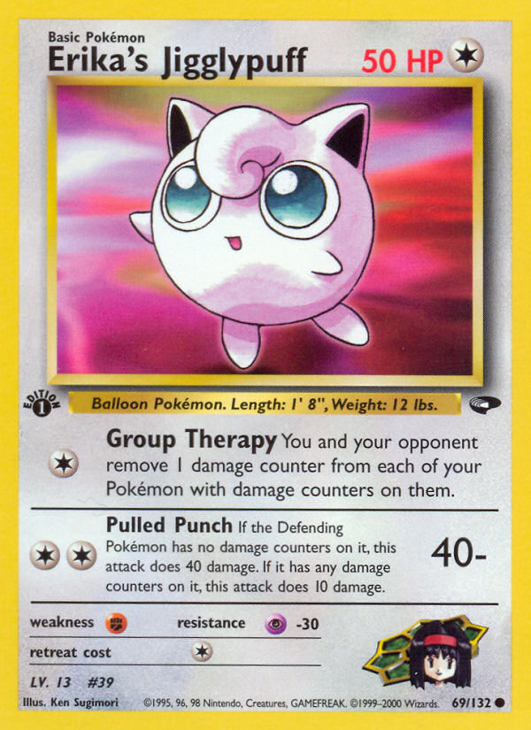 Erika's Jigglypuff (69/132) [Gym Challenge 1st Edition] | Sanctuary Gaming