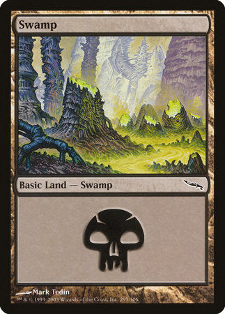 Swamp (295) [Mirrodin] | Sanctuary Gaming