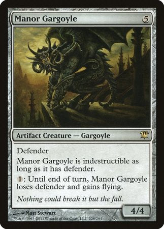 Manor Gargoyle [Innistrad] | Sanctuary Gaming