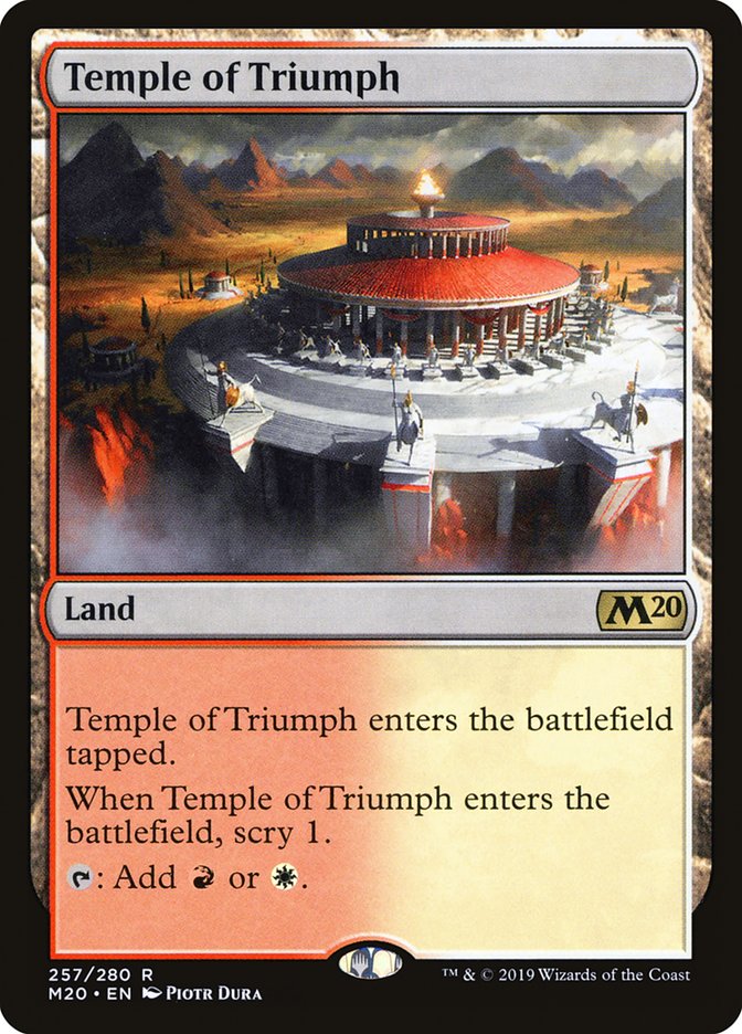 Temple of Triumph [Core Set 2020] | Sanctuary Gaming