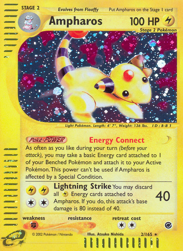 Ampharos (2/165) [Expedition: Base Set] | Sanctuary Gaming