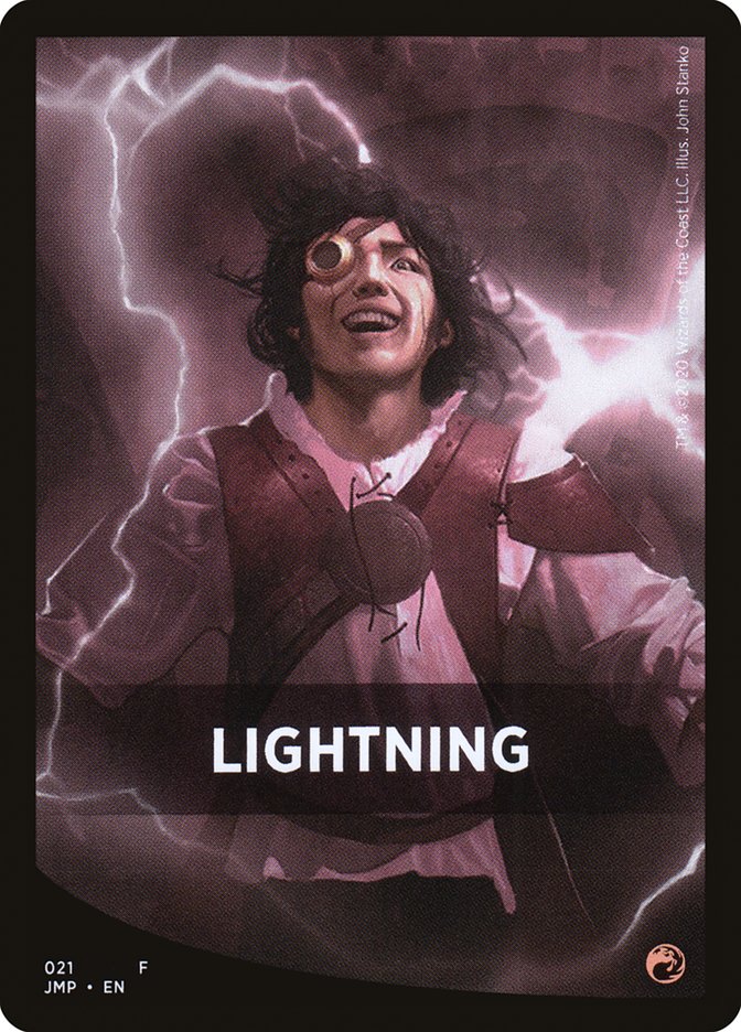 Lightning Theme Card [Jumpstart Front Cards] | Sanctuary Gaming