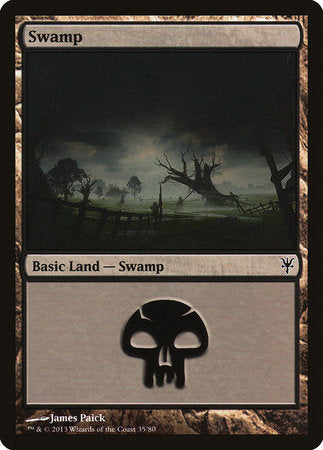 Swamp (35) [Duel Decks: Sorin vs. Tibalt] | Sanctuary Gaming