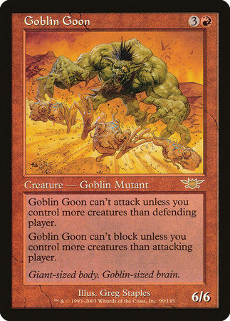 Goblin Goon [Legions] | Sanctuary Gaming