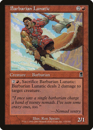 Barbarian Lunatic [Odyssey] | Sanctuary Gaming