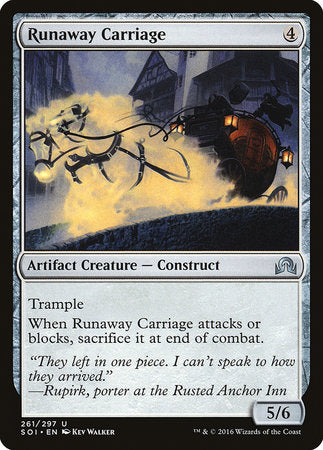Runaway Carriage [Shadows over Innistrad] | Sanctuary Gaming