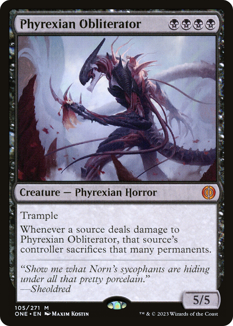 Phyrexian Obliterator [Phyrexia: All Will Be One] | Sanctuary Gaming