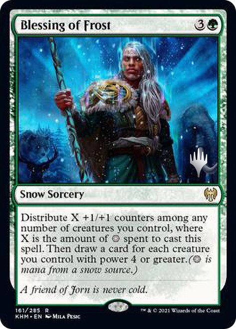 Blessing of Frost [Kaldheim Promo Pack] | Sanctuary Gaming
