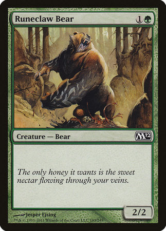 Runeclaw Bear [Magic 2012] | Sanctuary Gaming