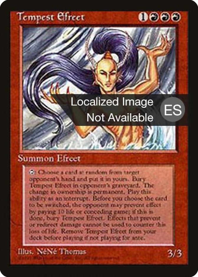 Tempest Efreet [Fourth Edition (Foreign Black Border)] | Sanctuary Gaming