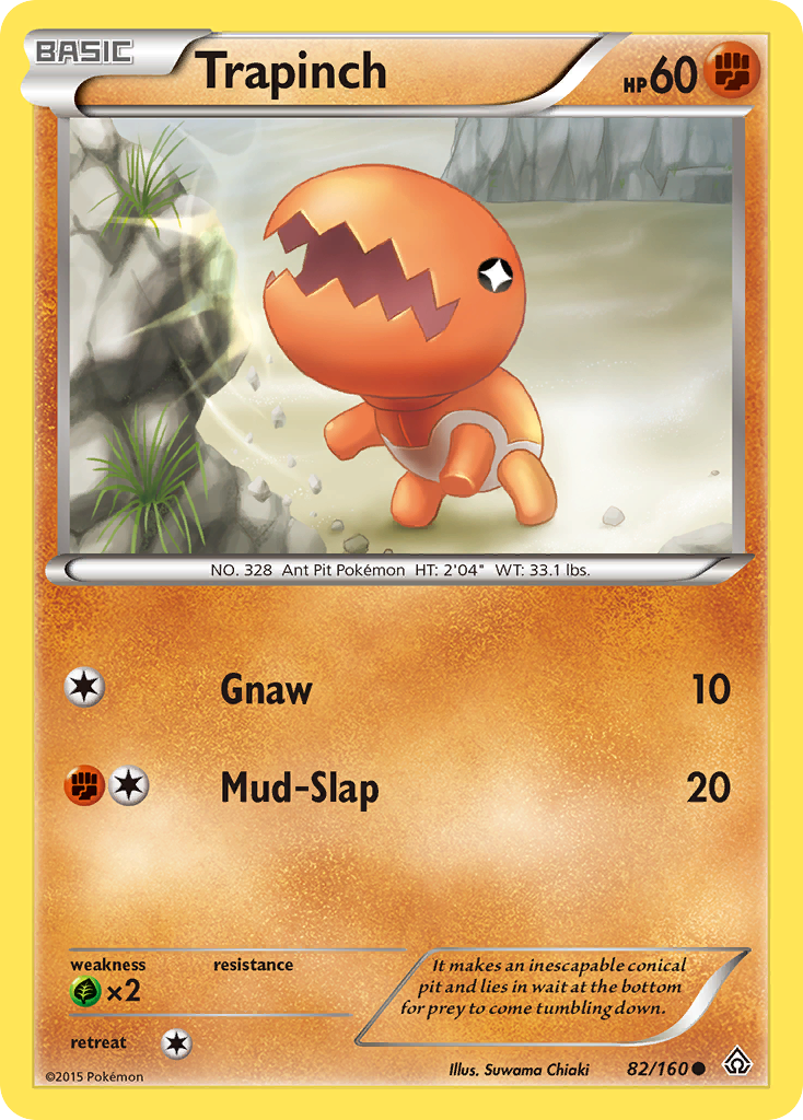 Trapinch (82/160) [XY: Primal Clash] | Sanctuary Gaming