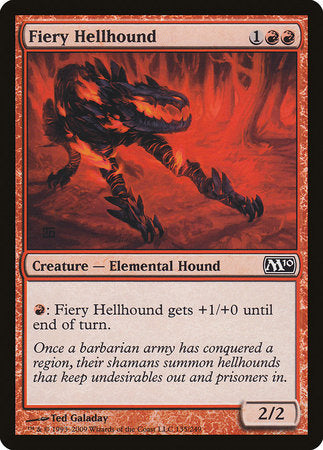 Fiery Hellhound [Magic 2010] | Sanctuary Gaming