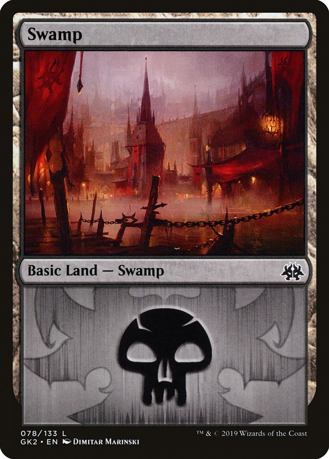 Swamp (78) [Ravnica Allegiance Guild Kit] | Sanctuary Gaming