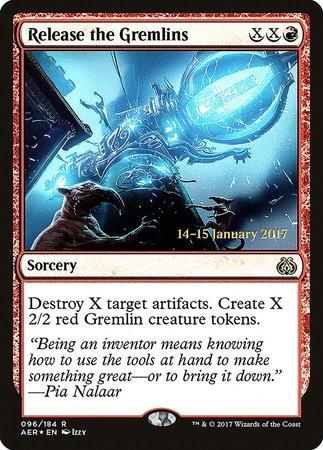 Release the Gremlins [Aether Revolt Promos] | Sanctuary Gaming