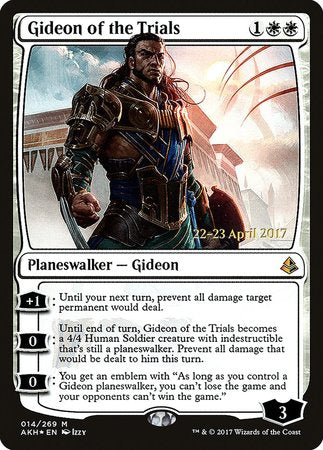 Gideon of the Trials [Amonkhet Promos] | Sanctuary Gaming