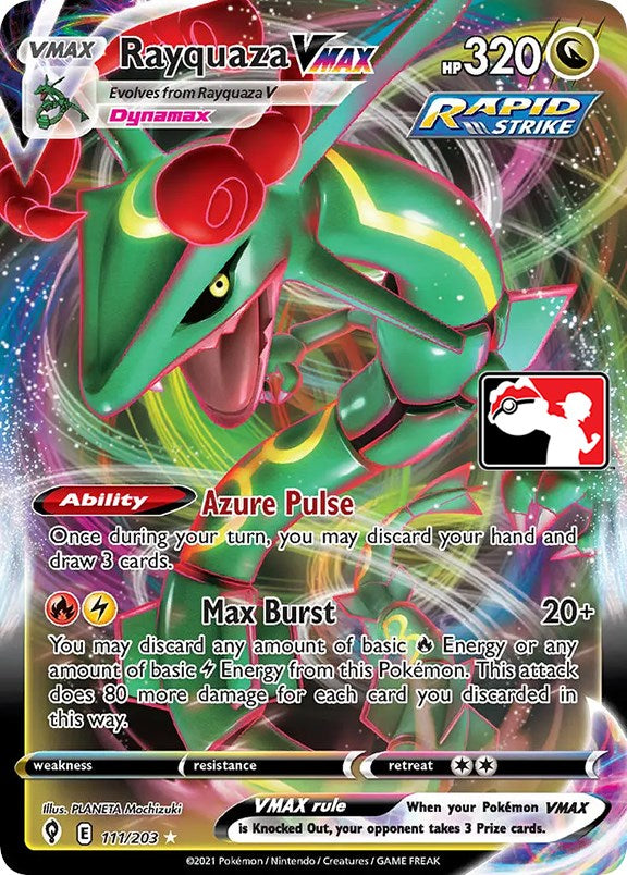 Rayquaza VMAX (111/203) [Prize Pack Series One] | Sanctuary Gaming