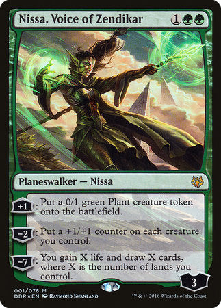 Nissa, Voice of Zendikar [Duel Decks: Nissa vs. Ob Nixilis] | Sanctuary Gaming