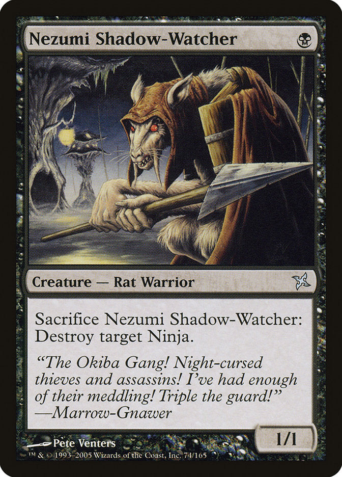 Nezumi Shadow-Watcher [Betrayers of Kamigawa] | Sanctuary Gaming