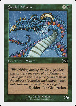 Scaled Wurm [Classic Sixth Edition] | Sanctuary Gaming