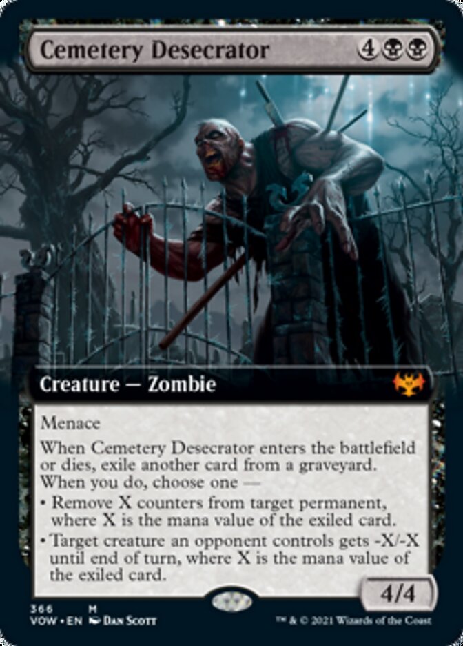 Cemetery Desecrator (Extended) [Innistrad: Crimson Vow] | Sanctuary Gaming