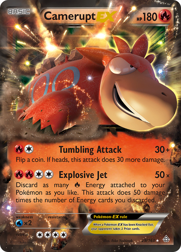 Camerupt EX (29/160) [XY: Primal Clash] | Sanctuary Gaming