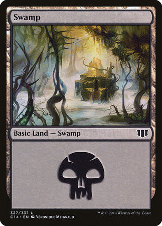 Swamp (327) [Commander 2014] | Sanctuary Gaming