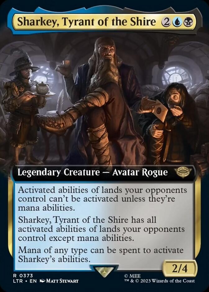 Sharkey, Tyrant of the Shire (Extended Art) [The Lord of the Rings: Tales of Middle-Earth] | Sanctuary Gaming