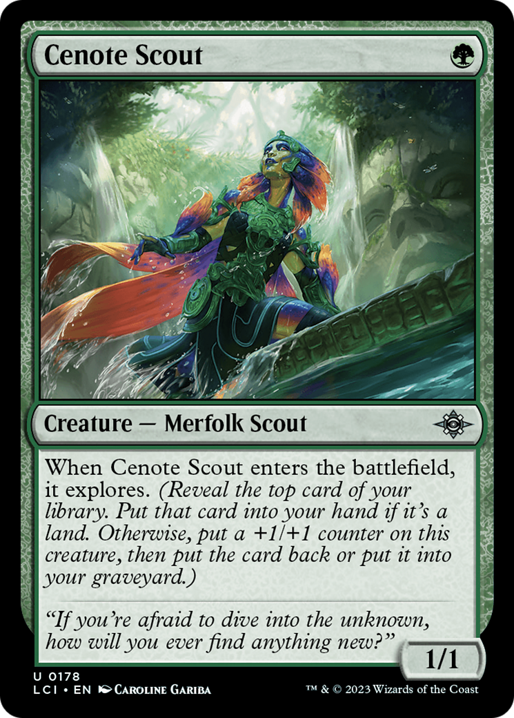 Cenote Scout [The Lost Caverns of Ixalan] | Sanctuary Gaming