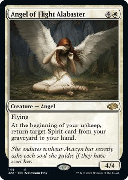 Angel of Flight Alabaster [Jumpstart 2022] | Sanctuary Gaming