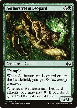 Aetherstream Leopard [Aether Revolt] | Sanctuary Gaming