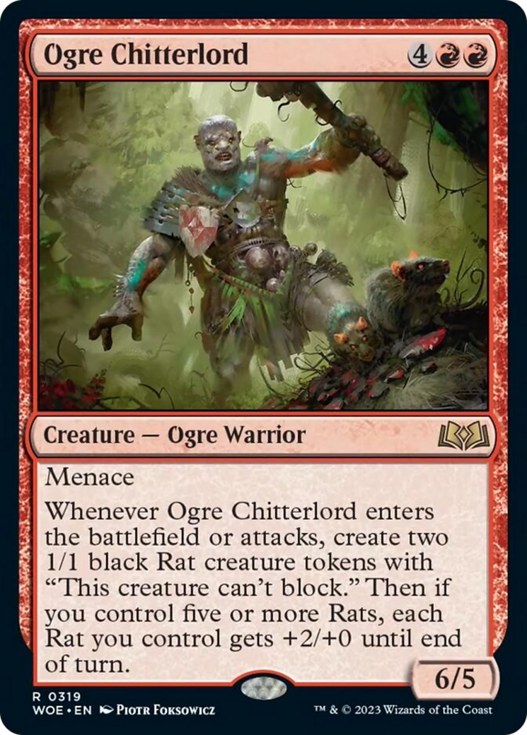 Ogre Chitterlord [Wilds of Eldraine] | Sanctuary Gaming