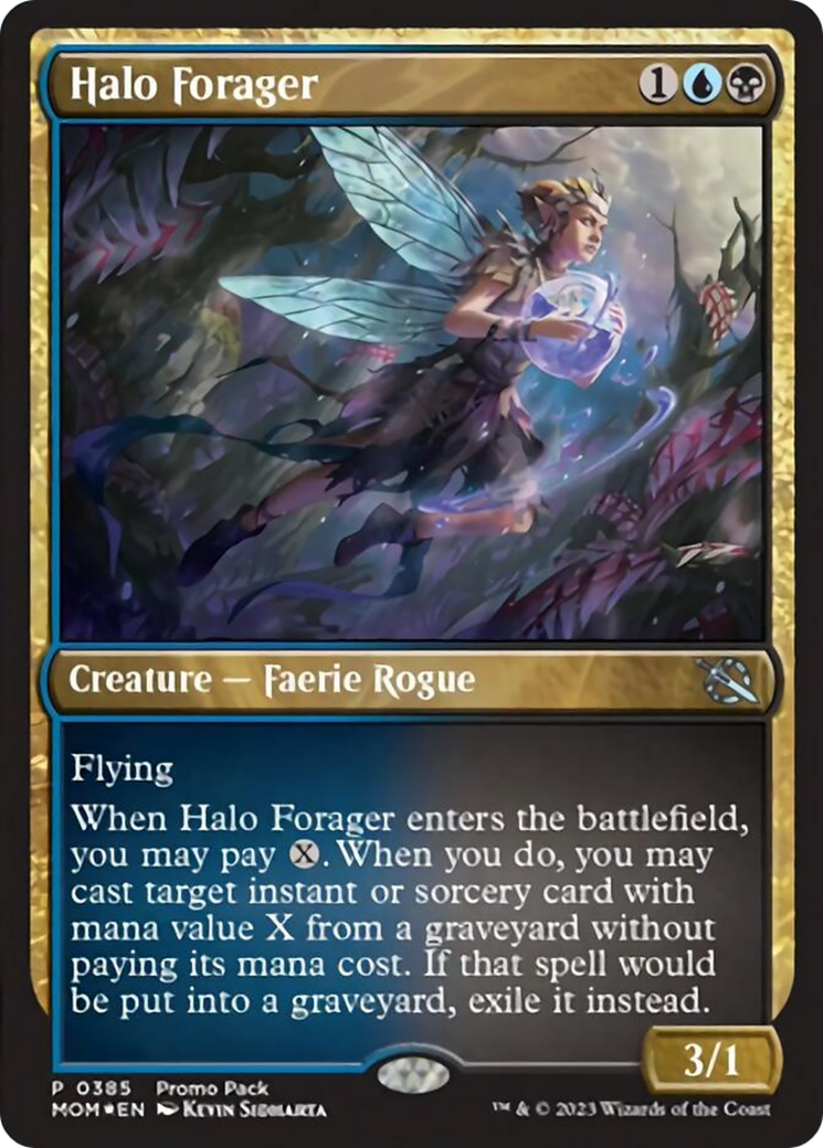 Halo Forager (Promo Pack) [March of the Machine Promos] | Sanctuary Gaming