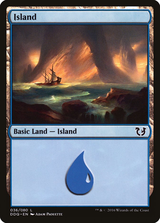 Island (36) [Duel Decks: Blessed vs. Cursed] | Sanctuary Gaming