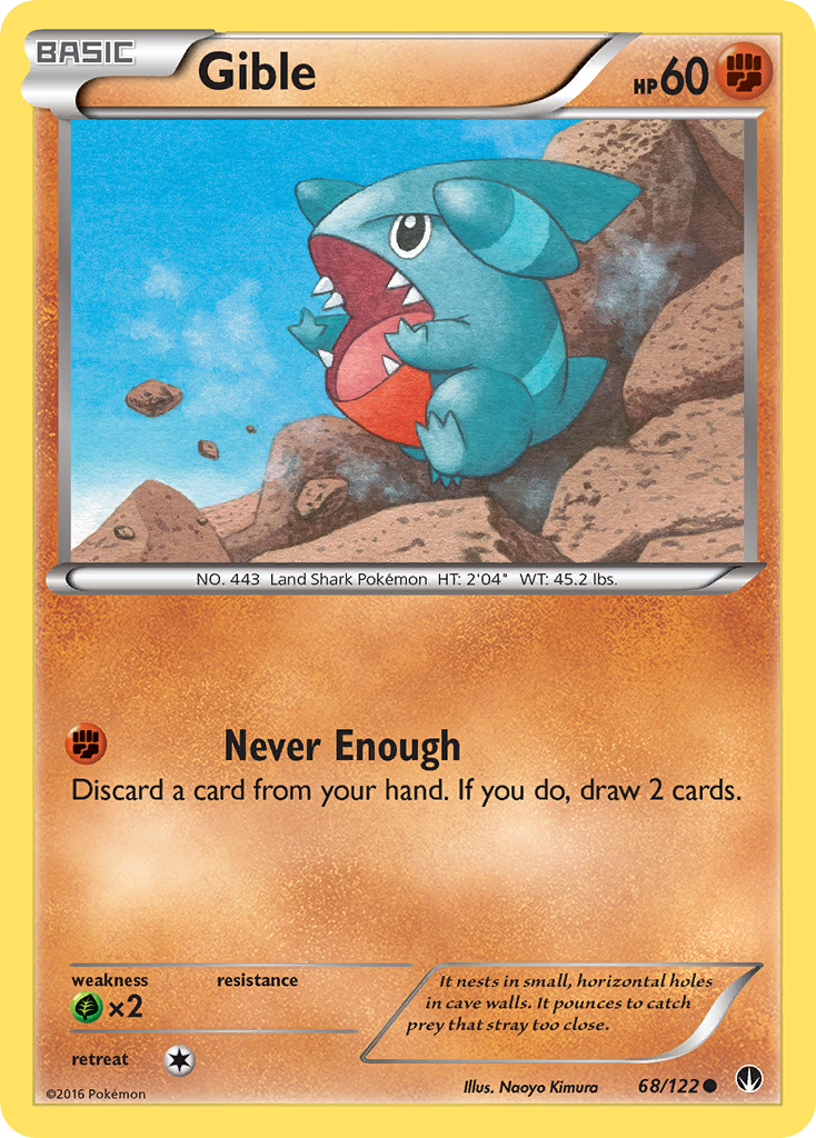 Gible (68/122) [XY: BREAKpoint] | Sanctuary Gaming