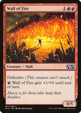 Wall of Fire [Magic 2015] | Sanctuary Gaming