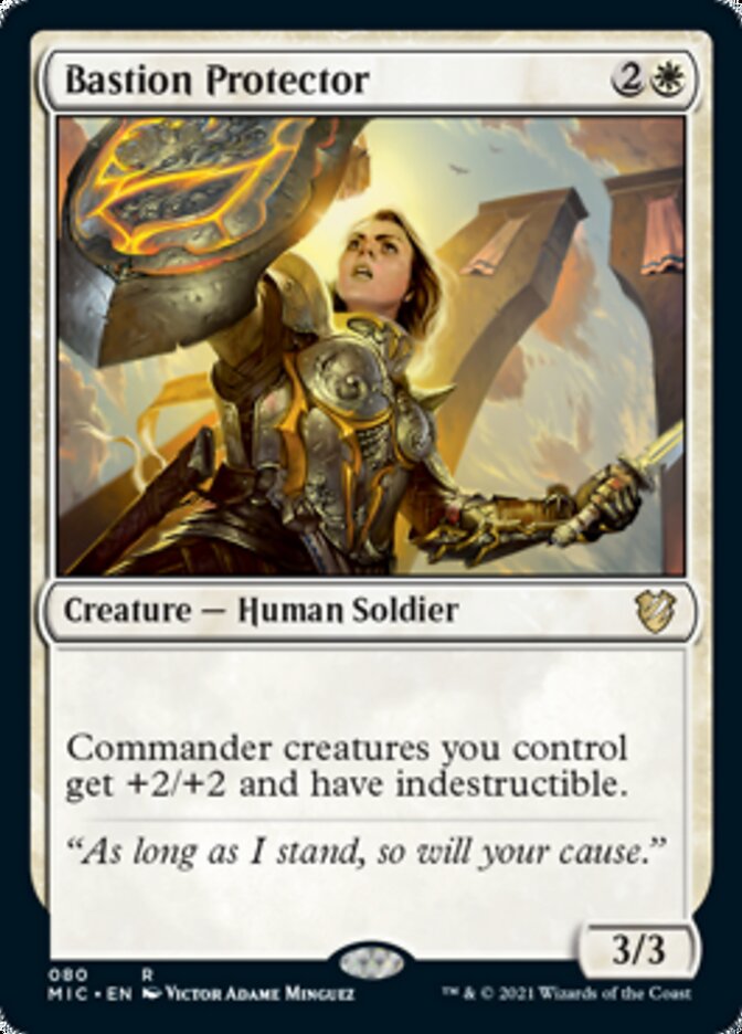 Bastion Protector [Innistrad: Midnight Hunt Commander] | Sanctuary Gaming