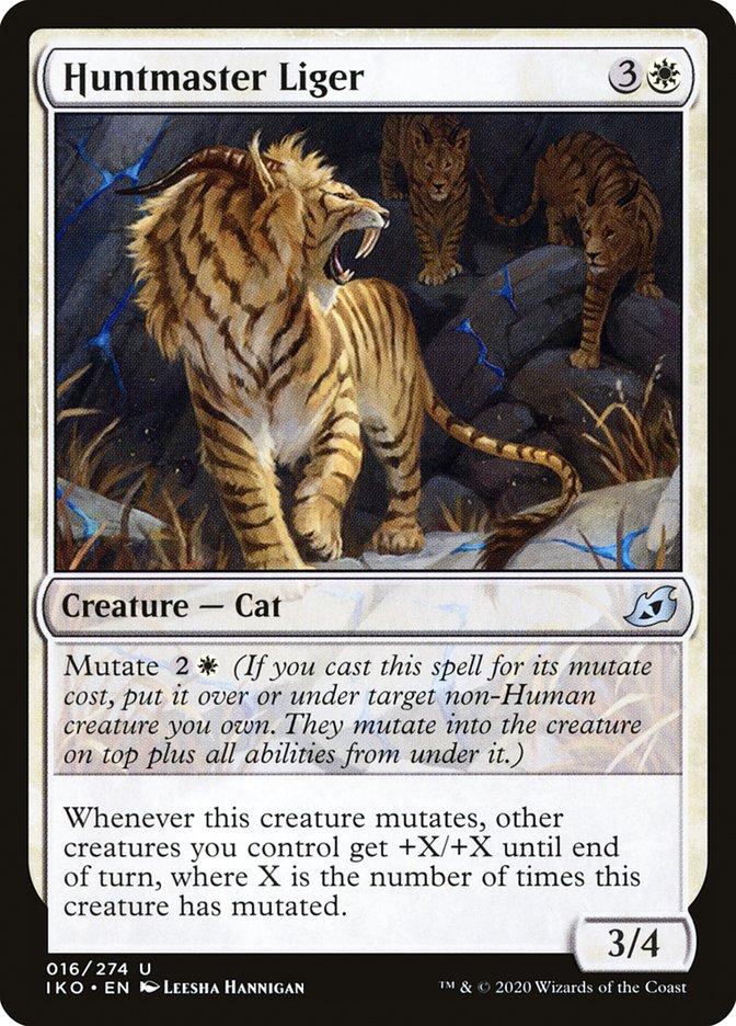 Huntmaster Liger [Ikoria: Lair of Behemoths] | Sanctuary Gaming