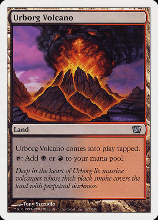 Urborg Volcano [Eighth Edition] | Sanctuary Gaming