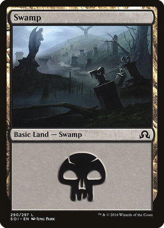 Swamp (290) [Shadows over Innistrad] | Sanctuary Gaming