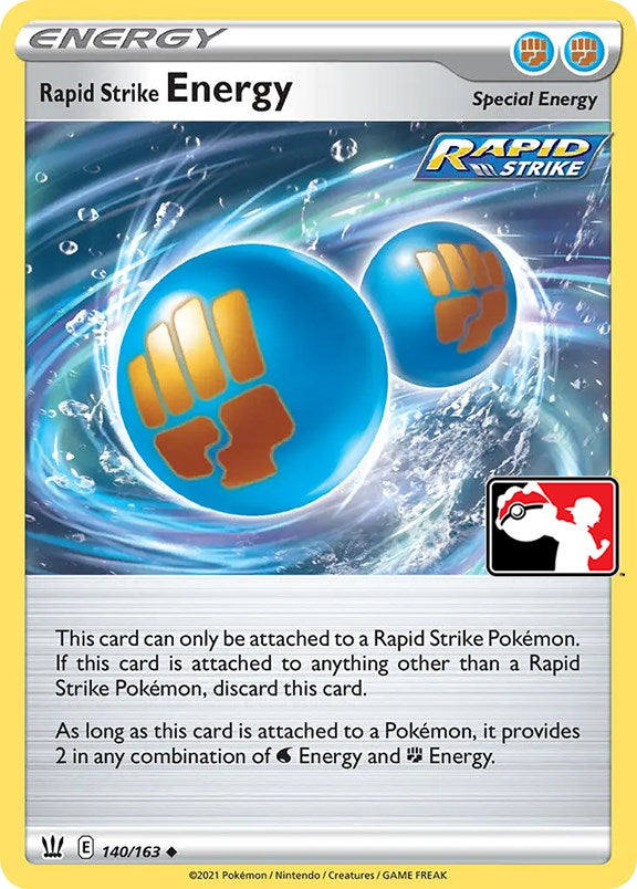 Rapid Strike Energy (140/163) [Prize Pack Series Two] | Sanctuary Gaming
