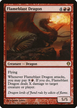 Flameblast Dragon [Archenemy] | Sanctuary Gaming