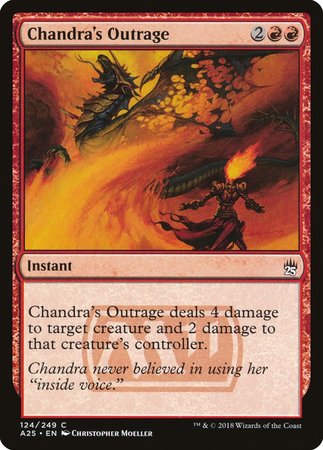Chandra's Outrage [Masters 25] | Sanctuary Gaming