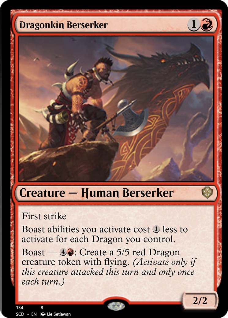 Dragonkin Berserker [Starter Commander Decks] | Sanctuary Gaming