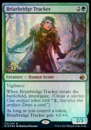 Briarbridge Tracker [Innistrad: Midnight Hunt Prerelease Promos] | Sanctuary Gaming